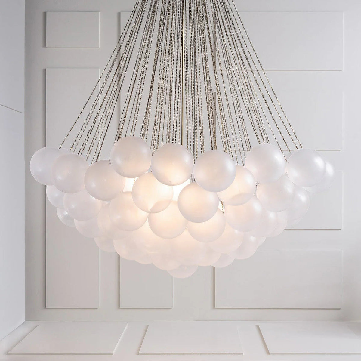 Aqua Sphere Chandelier
