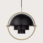 Creative Metal Ring Multi Layer Pendant Light