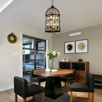 Birdcage Industrial Style Chandelier Ha092164