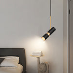 Creative Cylindrical Led Three Step Dimming Modern Pendant Lights Hanging Lamp