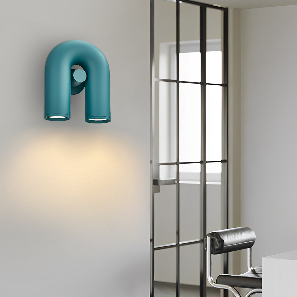 Rotatable U Shaped Wall Sconce Ha098589