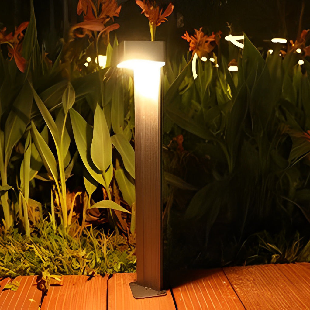 Waterproof Led Solar Powered Lawn Light Ha083342