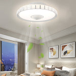 19 69 Bladeless Led Indoor Smart Ceiling Fan With Light And Remote Control