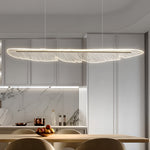 Acrylic Leaf Led Modern Chandelier Li002712