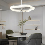 Circular Mute Ceiling Fans With Remote Li002496