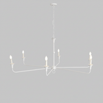 Elara Candle Chandelier – Modern Brass Candelabra Chandelier for Dining Room
