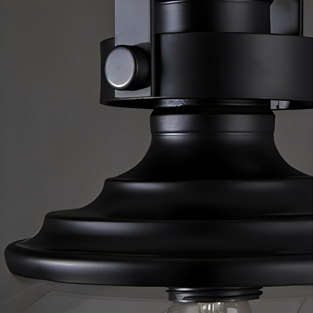 Semicircular Industrial Style Pendant Light Ha080497