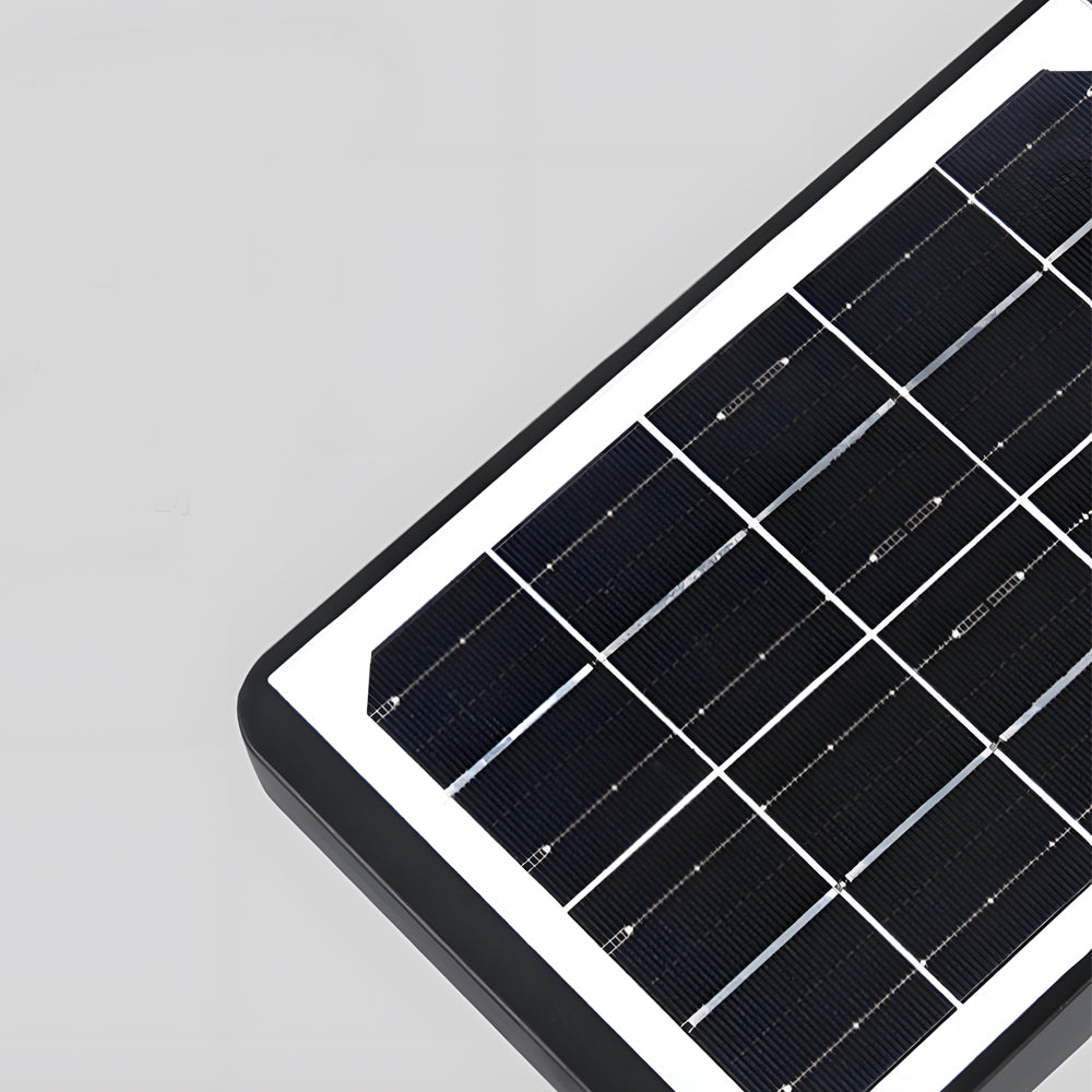 Outdoor Black Led Solar Wall Lights
