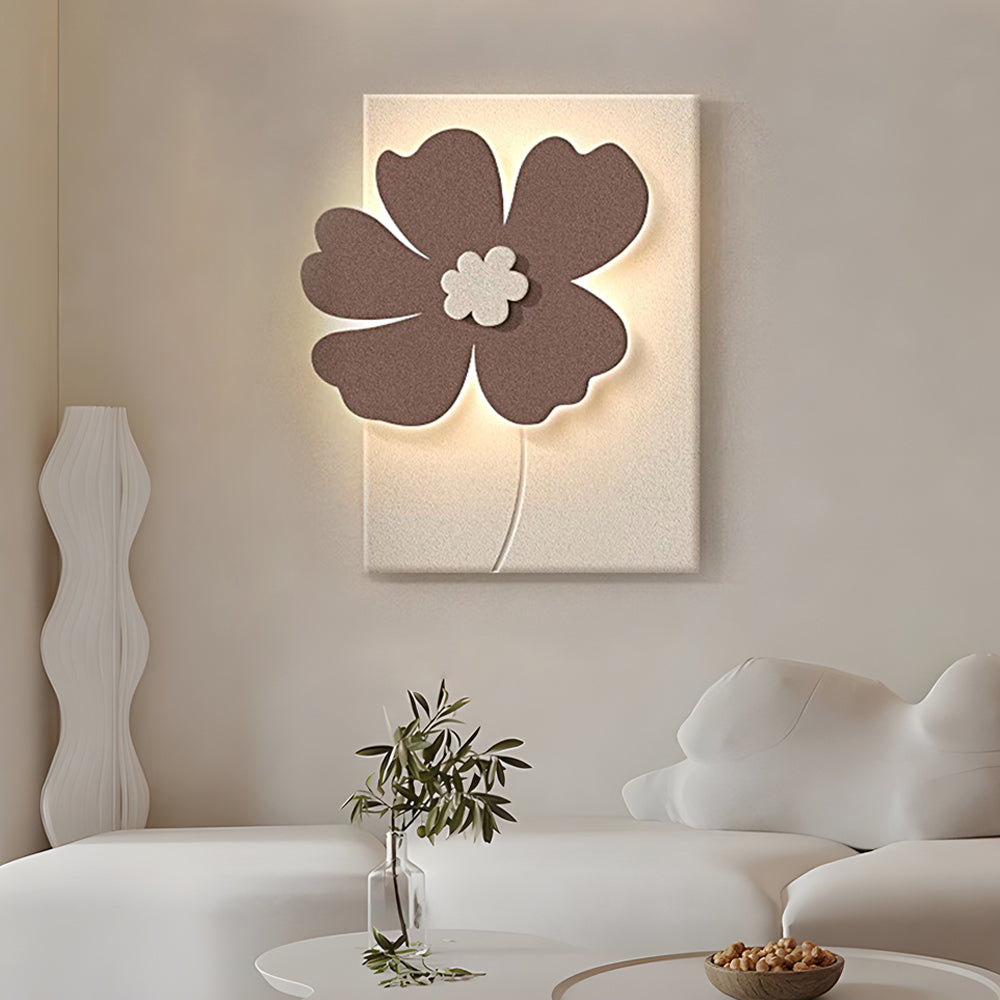 Flowers Three Dimensional Sandstone Painting Usb Remote Decorative Painting
