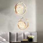 Round 270 Rotating Acrylic Luxury 3 Step Dimming Modern Pendant Lights