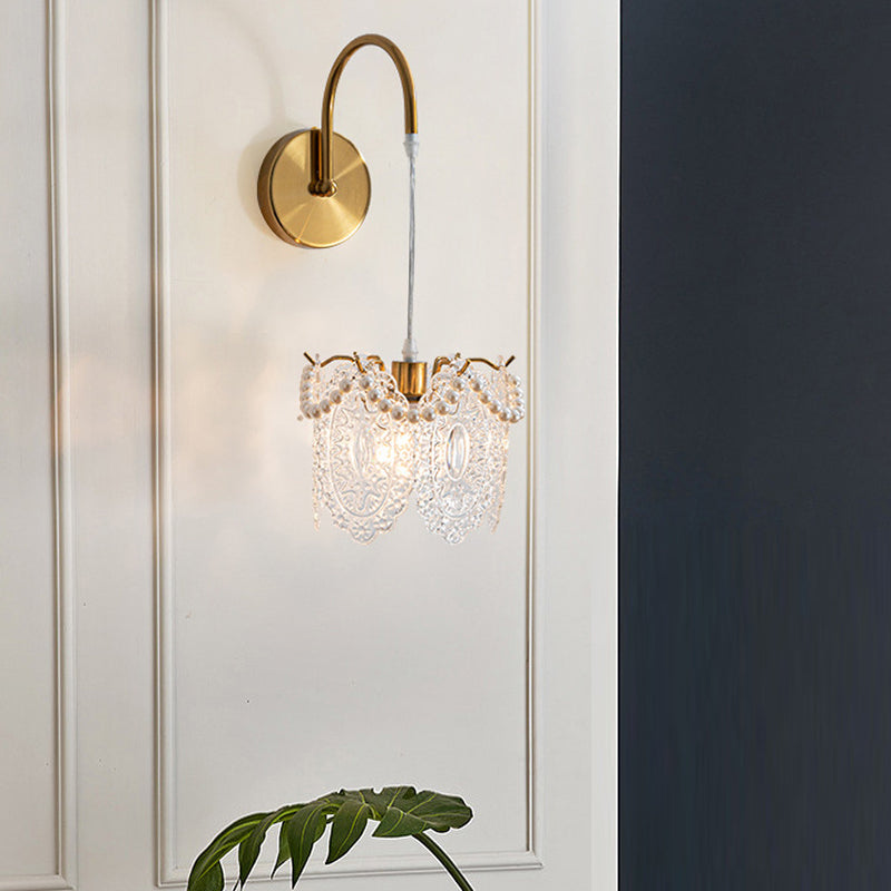Glass Feathers Nordic Wall Lights Li002591