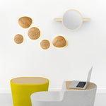 Creative Led Wood Nordic Bedside Wall Lamp Wall Sconce Ha080284