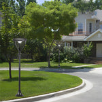 Round Led Solar Lamp Post Ha085260