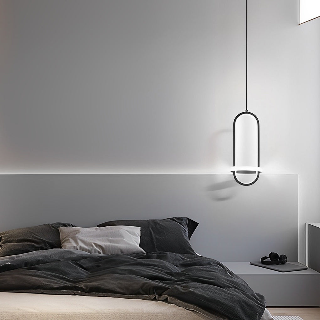 Round Creative Led Nordic Pendant Light Ha084561