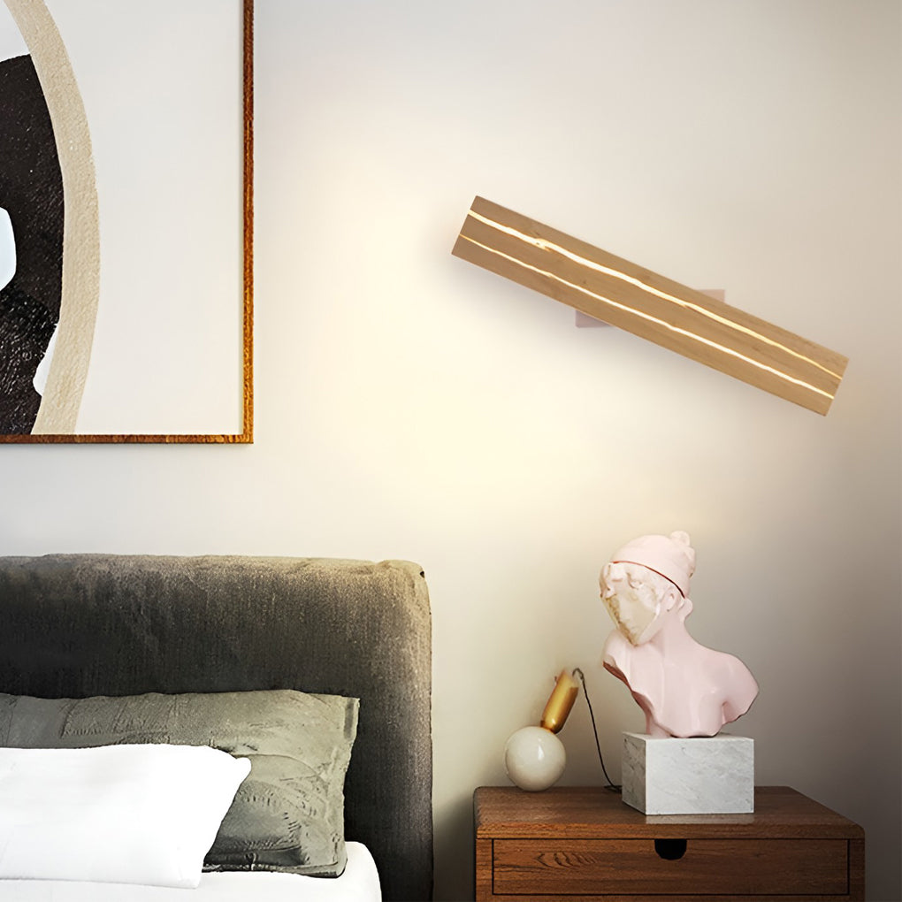 Adjustable Rectangular Three Step Dimming Led Modern Wall Lamp