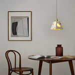 Retro Terrazzo Concrete Nordic Pendant Light Ha080859