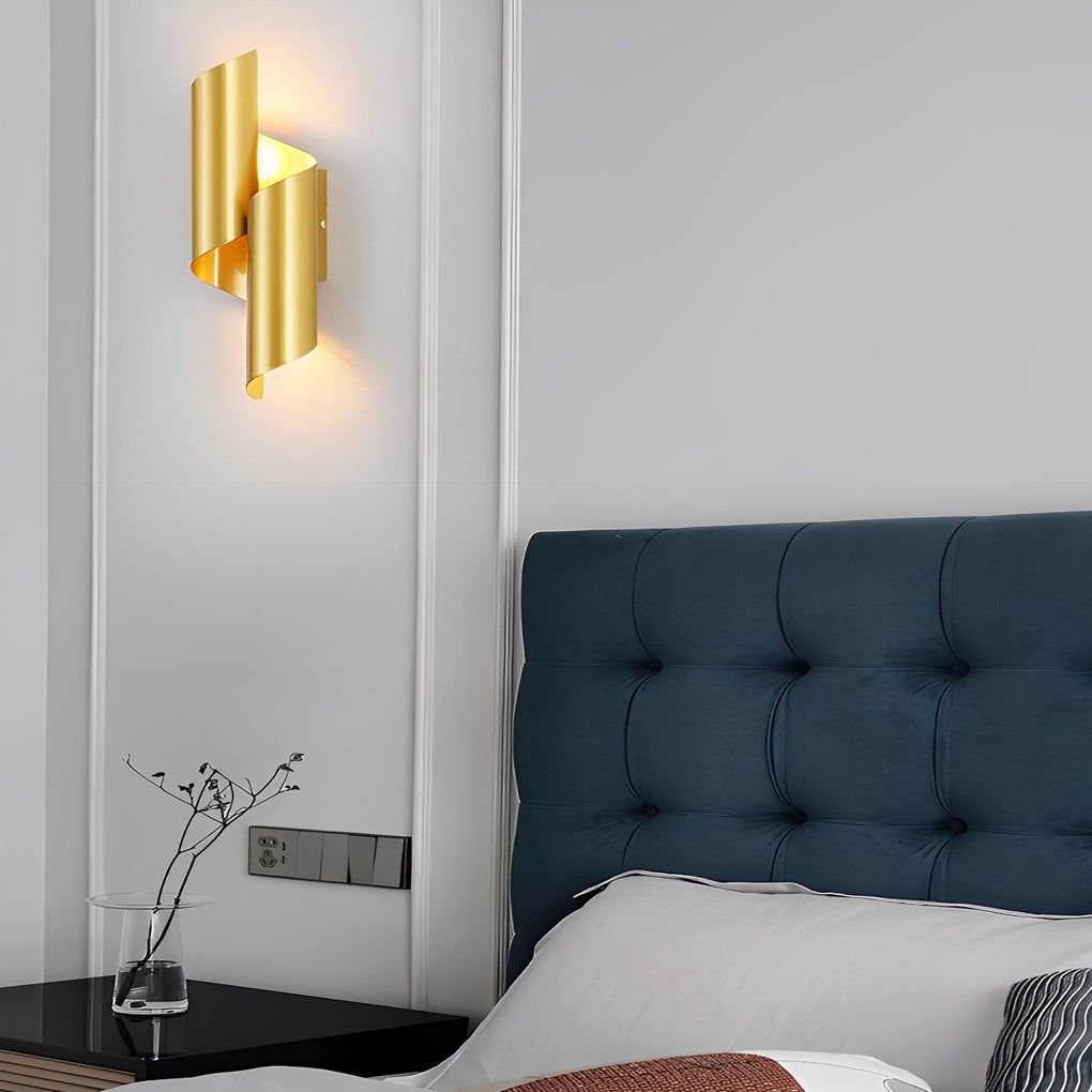2Pcs Symmetrical Wall Light Fixture Ha084461