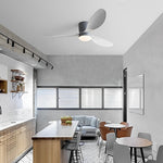 3 Blades Mute Led Ceiling Fan Lamp Ha091731