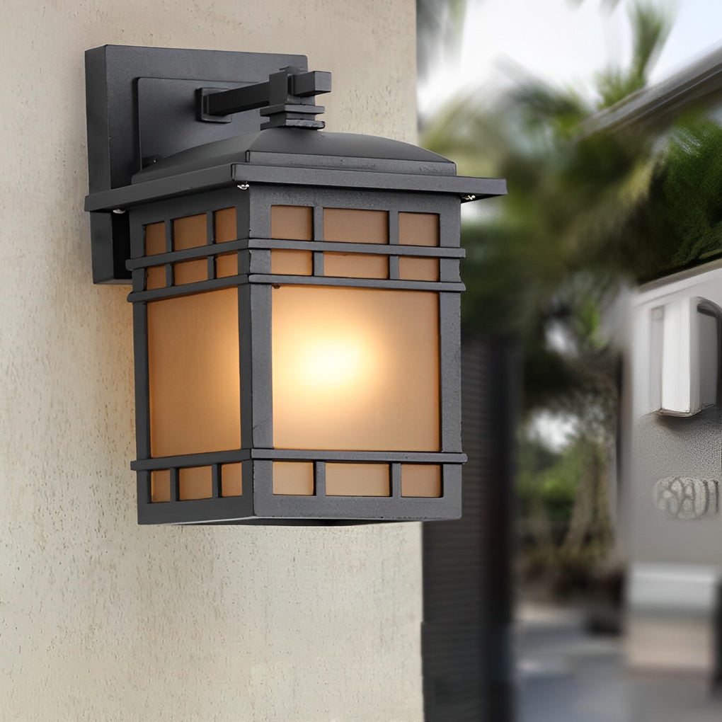 Square Outdoor Wall Light Ha091254