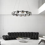 Circle Led Nordic Chandelier Ha084946