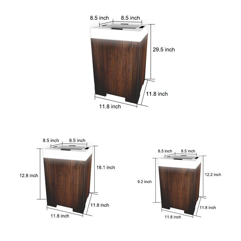 Square Waterproof Illuminated Planters Solar Light Li002652