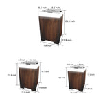 Square Waterproof Illuminated Planters Solar Light Li002652