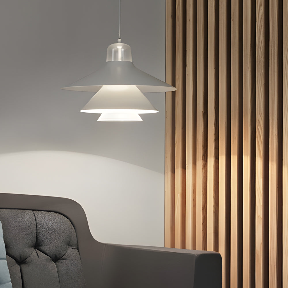 Simple Personality Iron Glass Led Minimalist Nordic Pendant Lights Chandelier