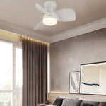 22 31 3 Blades Cute Space Saving Ceiling Fan Light With 6 Speed Remote Control