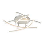 Personality Lines Led Dimmable With Remote Control Modern Ceiling Light Fixture Li002744