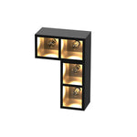 Waterproof Black Wall Lamp Ha091504
