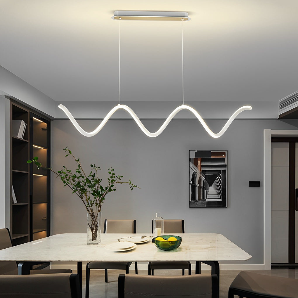 Wave Minimalist Modern Chandelier Ha098582