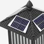 Retro Vintage Solar Fence Light Ha093283