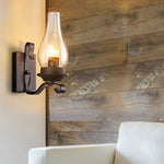 Retro Glass E27 Wall Lamp