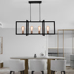Rectangular Frame Design Pendant Lights Li002265