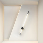 Modern LED Wall Sconce with Acrylic Shade in Black or Bronze