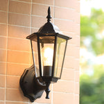 Retro Hexagonal Outdoor Wall Light Ha084408