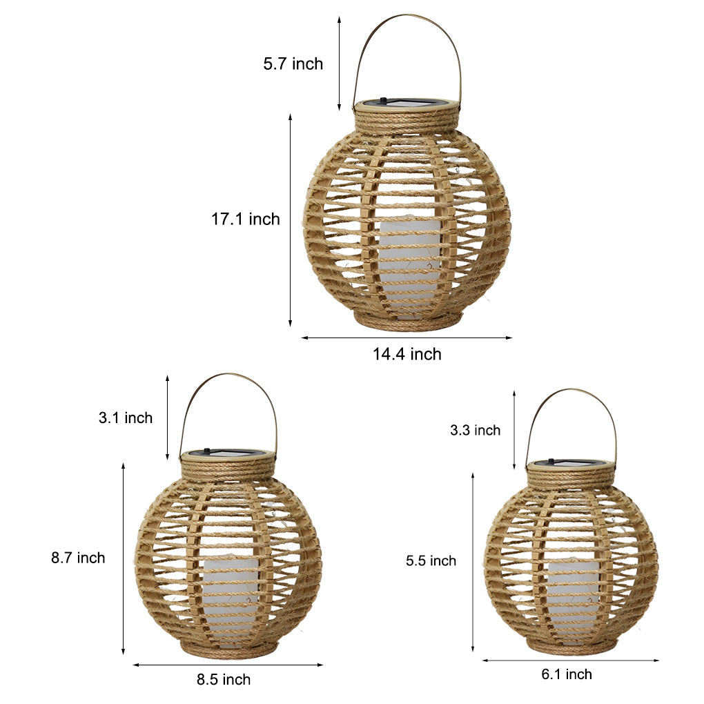 Waterproof Outdoor Solar Lantern Ha092322