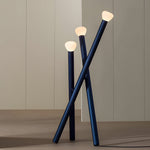 3 Light Minimalist Modern Stick Floor Lamp