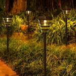 Modern Solar Post Light with Intelligent Dusk-to-Dawn Sensor for Pathways and Gardens