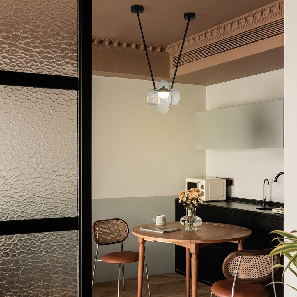 Glass Modern Hanging Lamp Ha097868