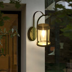 Lumière Portable Lantern Wall Sconce – Modern Solar LED Outdoor Lighting
