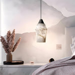 7 87 In H Alabaster Pendant Light 1 Light Kitchen Island Lighting