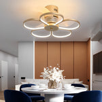 Flowers Bladeless Ceiling Fans Lamp Ha082428