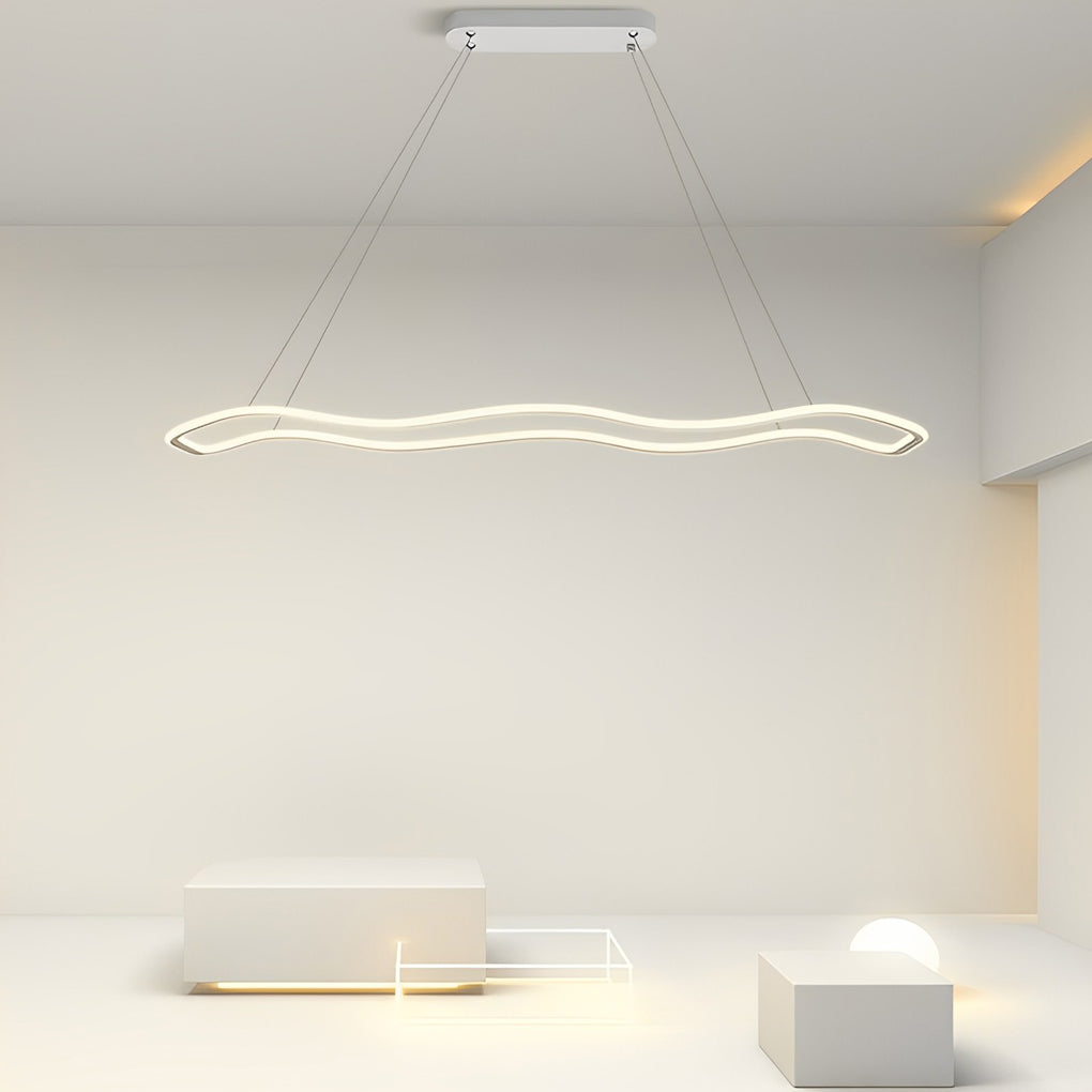 Long Waves Circular Design Pendant Light Li002069
