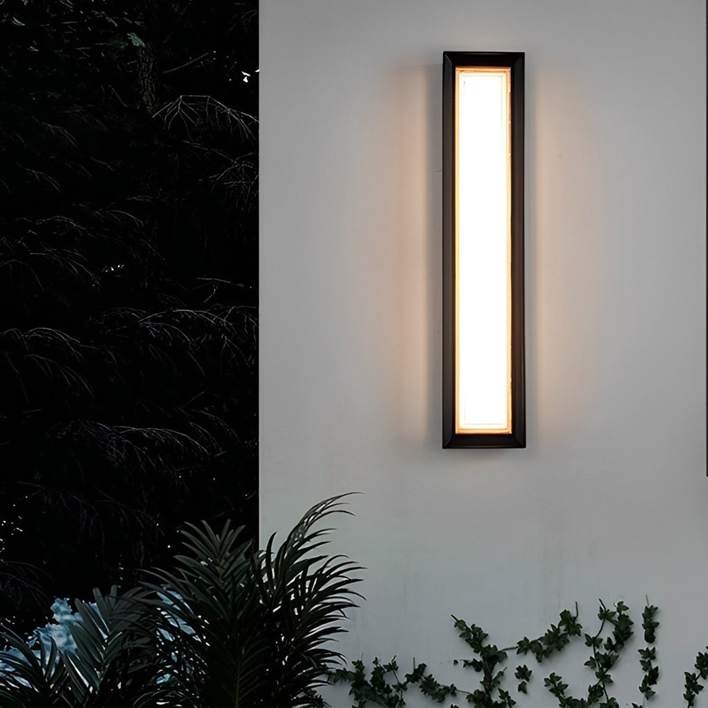 Aluminum Modern Outdoor Wall Light Ha092522