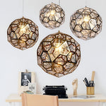 Geometric Spherical Postmodern Pendant Light Li001972