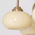 American Retro Style Restaurant With A Persimmon Pendant Light