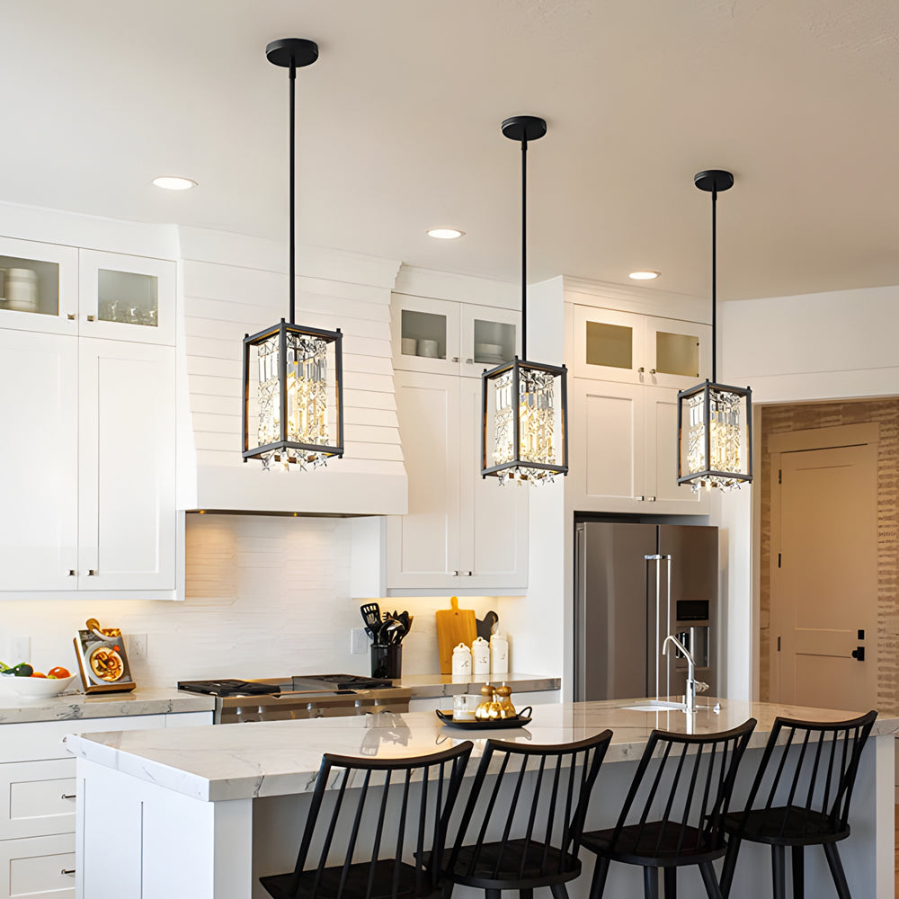 Iron Frame Modern Ceiling Light Li002701