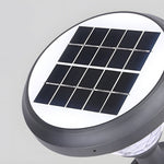 Black 27 6 Inch H Solar Led Path Lights With Stake
