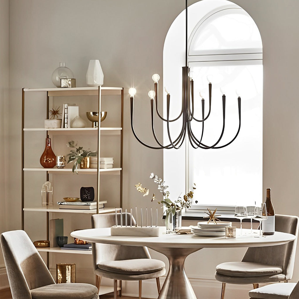 Retro Candlelight Chandelier Ha091593